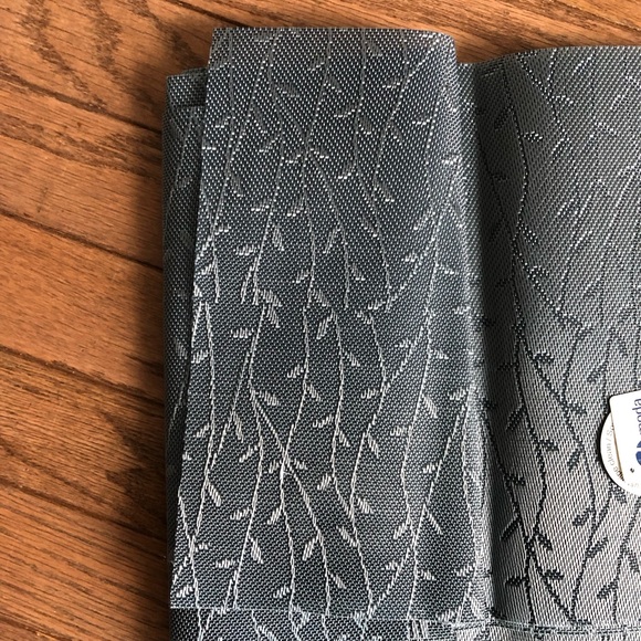 Metallic Blue Table Place Mats - Picture 2 of 5